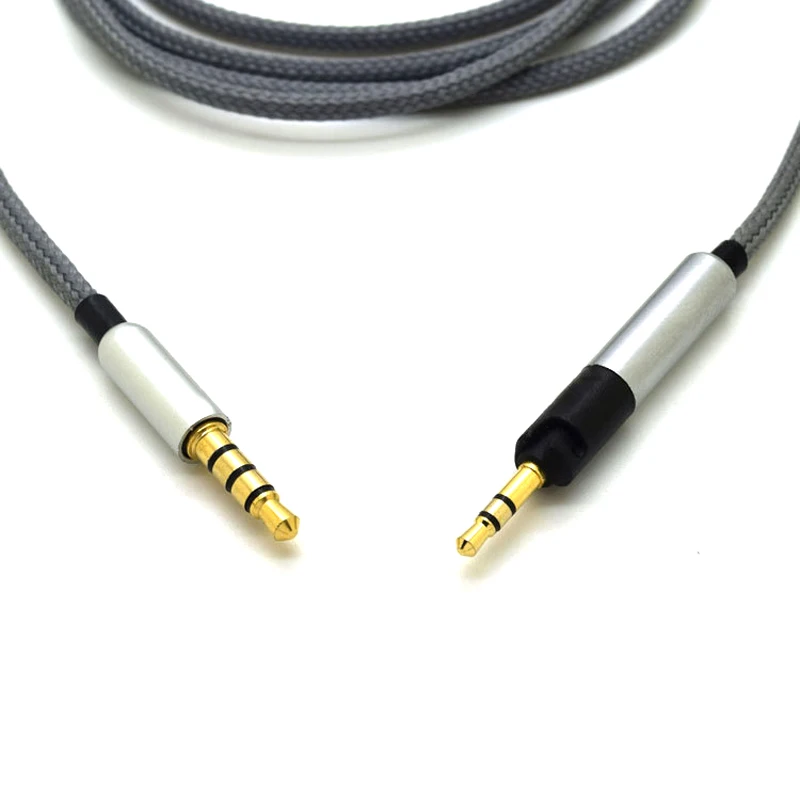 Высококачественный обновленный аудиокабель SHELKEE шнур для наушников Sennheiser HD598 HD558