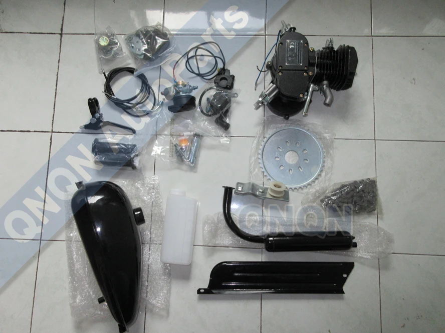 80CC 2-тактный моторизованный газовый комплект моторного двигателя для велосипеда