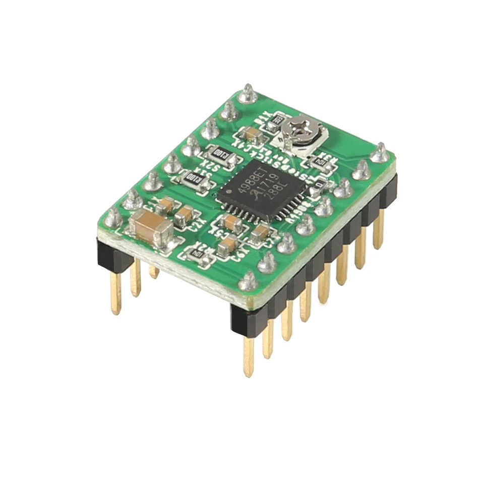 A4988 DRV8825 Драйвер шагового двигателя с радиатором 3d части принтера StepStick Carrier Reprap RAMPS 1,4 1,5 1,6 MKS GEN V1.4 плата