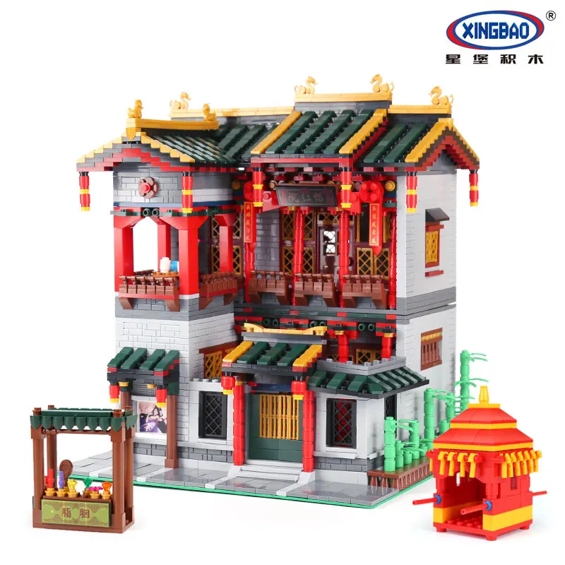 XingBao 01003 3320 шт. Творческий MOC серии китайский набор архитектора образования детей