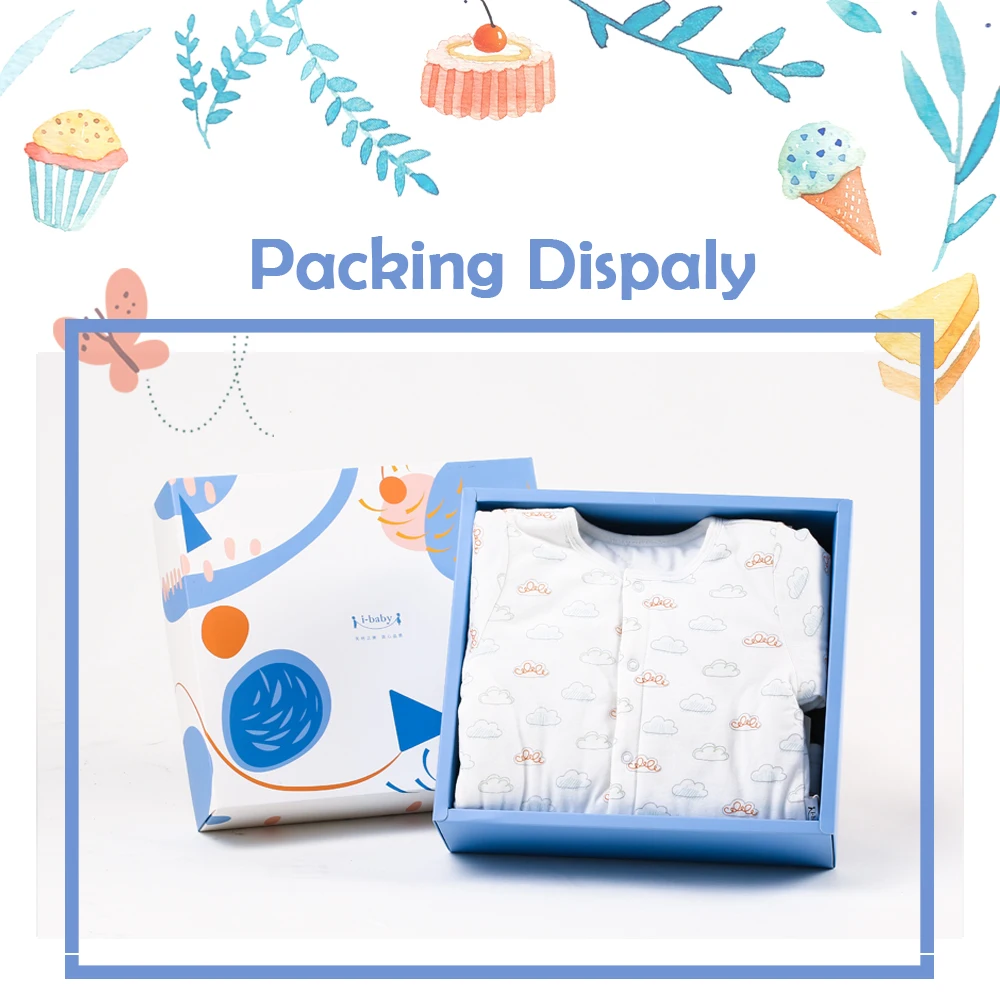 I baby Premium mateлассе PIMA стандартный набор кашемировый комбинезон из хлопка комплект