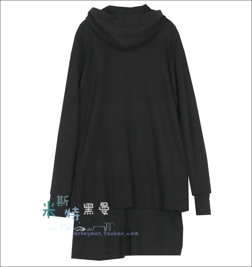 S ~ 5XL! Новые мужские модные нерегулярные с имитацией двух отдельных изделий