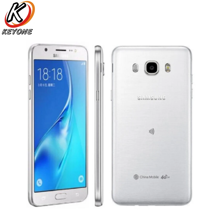Оригинальный samsung 2016 GALAXY J5 J5108 мобильный телефон 5 2 &quot2 Гб Оперативная память 16