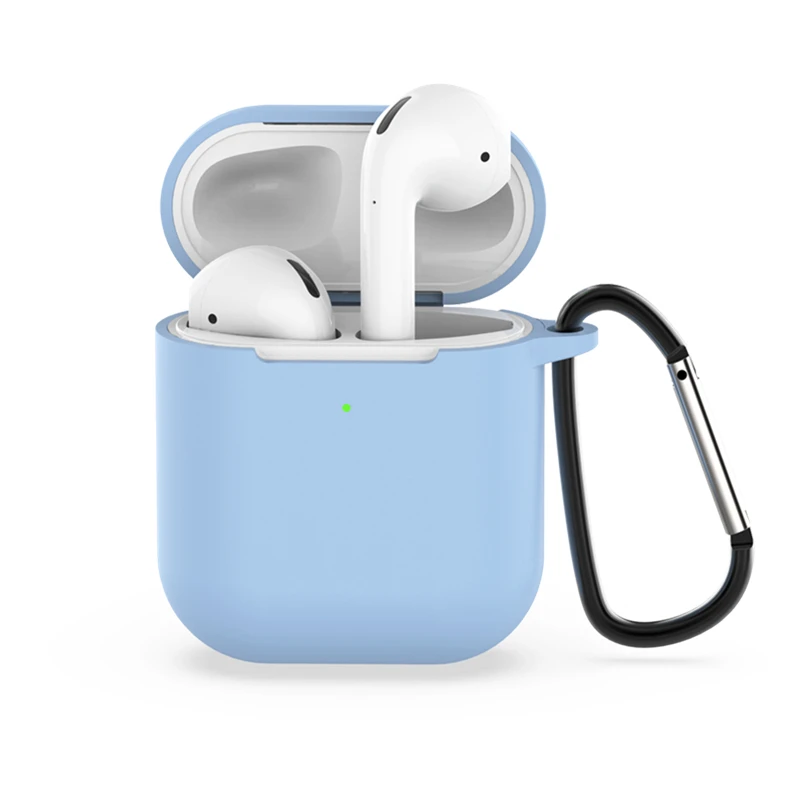 7 ТПУ силиконовый наушник чехол для AirPods 2 TWS наушники I20 I30 I60 I10 Водонепроницаемый Ударопрочный Мягкий защитный чехол для зарядки коробки - Цвет: 7