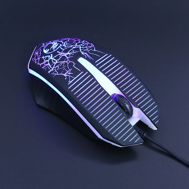 IMice M8 Проводная игровая мышь USB кабель геймер 3 кнопки компьютерная мыши для