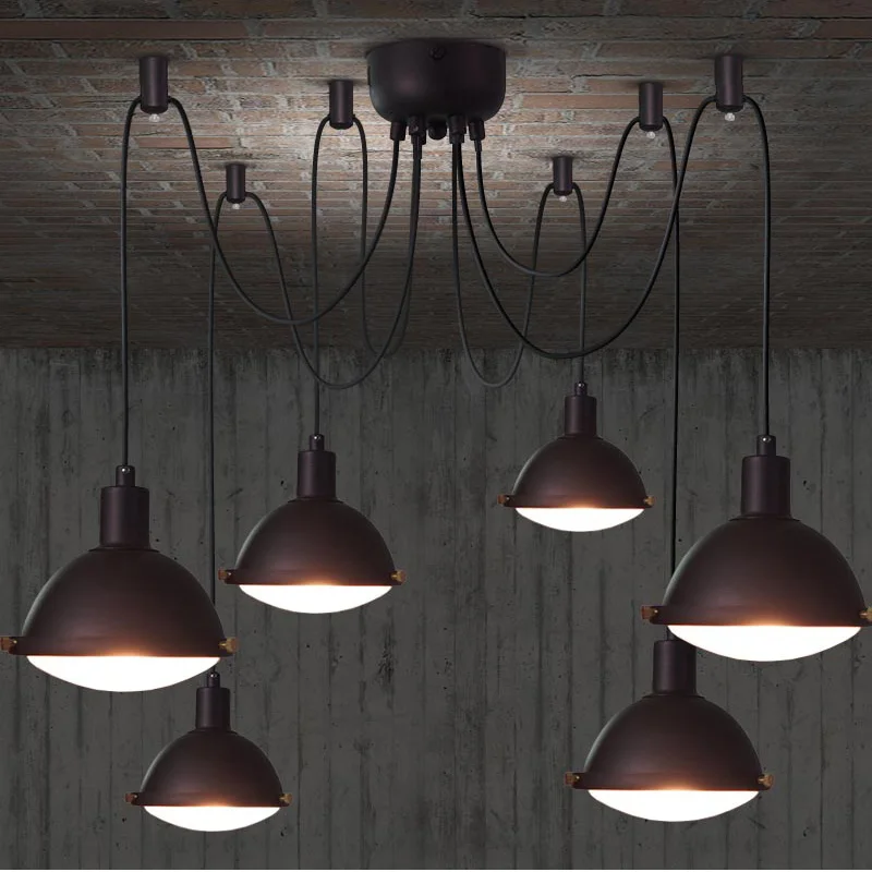 Contemporary minimalist iron art Lamps chandeliers for dining room fashion luxury Bar coffee shop led lamp | Освещение
