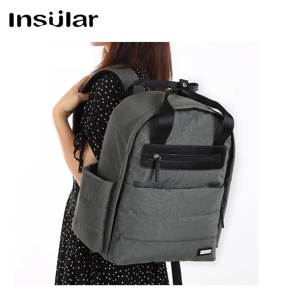 Insular Сумка для беременных детский рюкзак сумка подгузников водонепроницаемая
