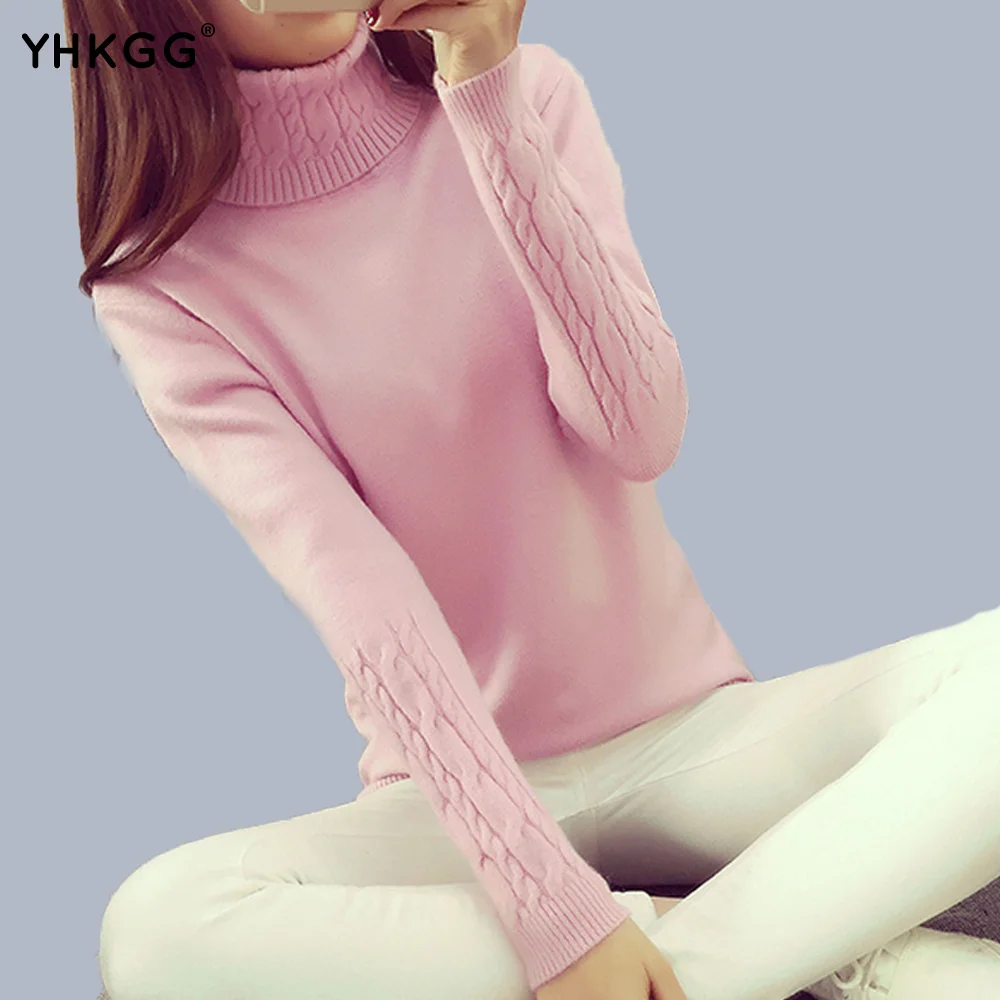 2018 Brand New Women's Sweaters and Winter Hot Women Sweater Thickening Slim Pullover | Женская одежда