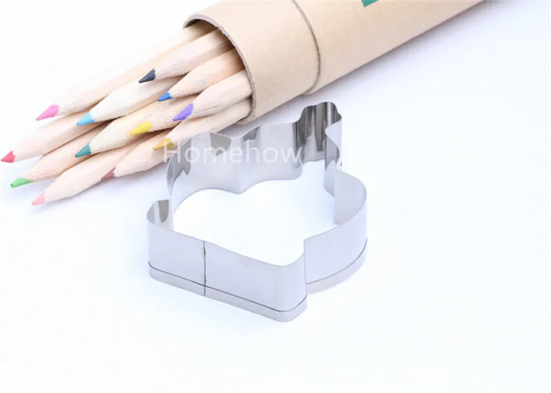 1PC/Lot Crown Cookie Cutter 6.5x 7cm Stainless Steel For Cake Cupcake Biscuit Fruit Kitchen Fondant Baking Tools | Дом и сад