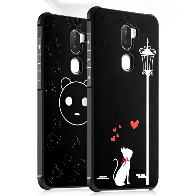 For LeEco Cool 1 Case Fashion 3D Soft Silicone Painting Cartoon Frosted Protective back cover cases for LETV Le cool1 |