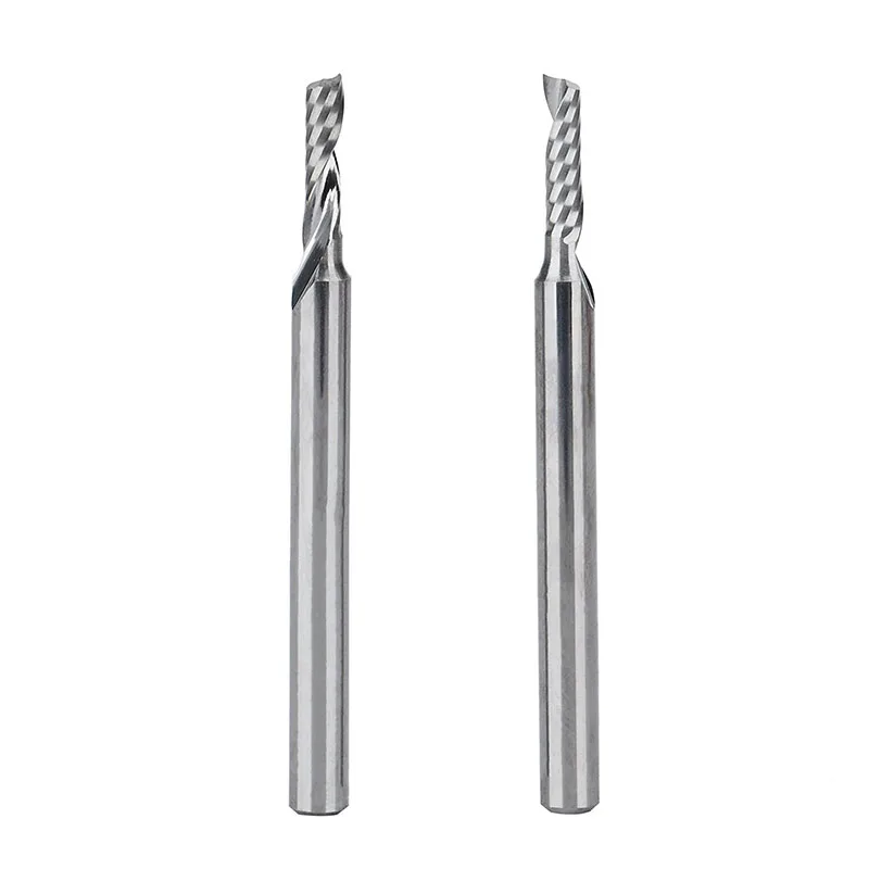 Концевая фреза с твердосплавным хвостовиком 10 шт. одна Спиральные Фрезы ЧПУ