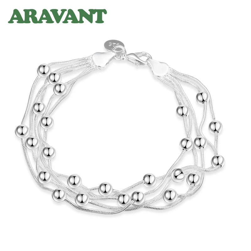 Браслет-цепочка Aravant из серебра 925