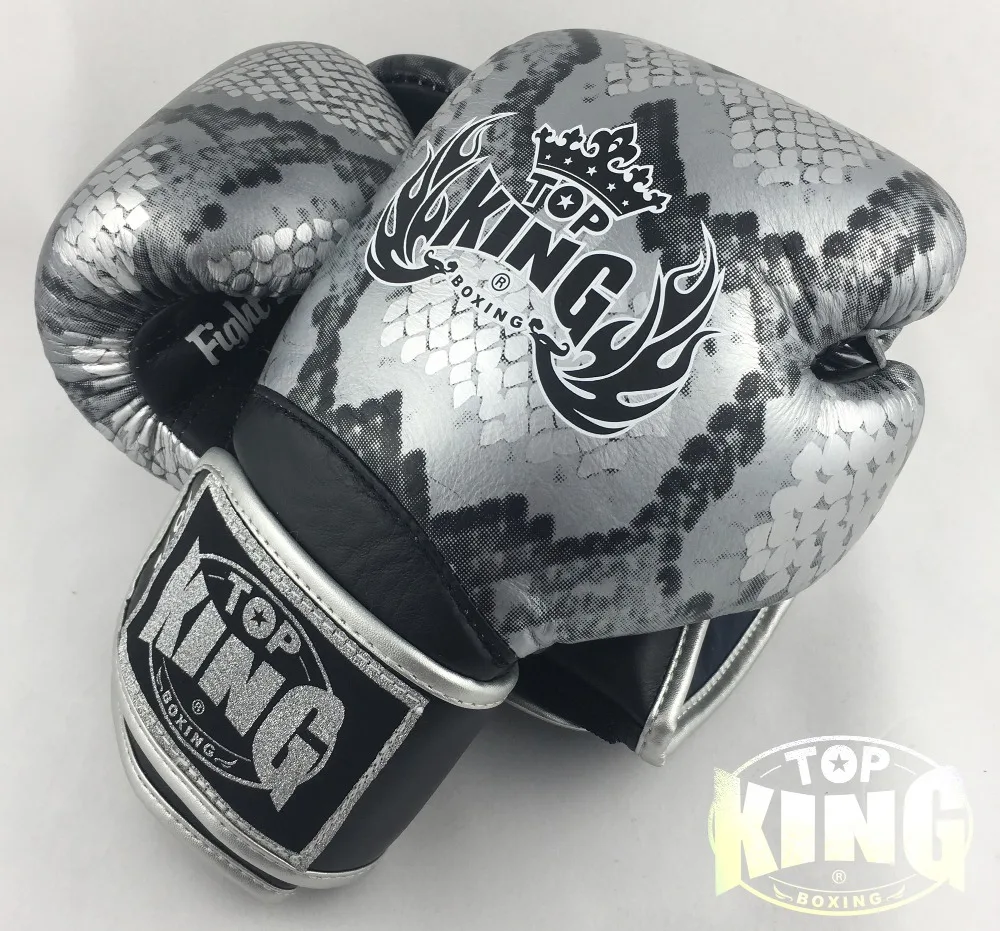 Боксерские перчатки TOP KING Topking из воловьей кожи Для MMA кикбоксинга TK01