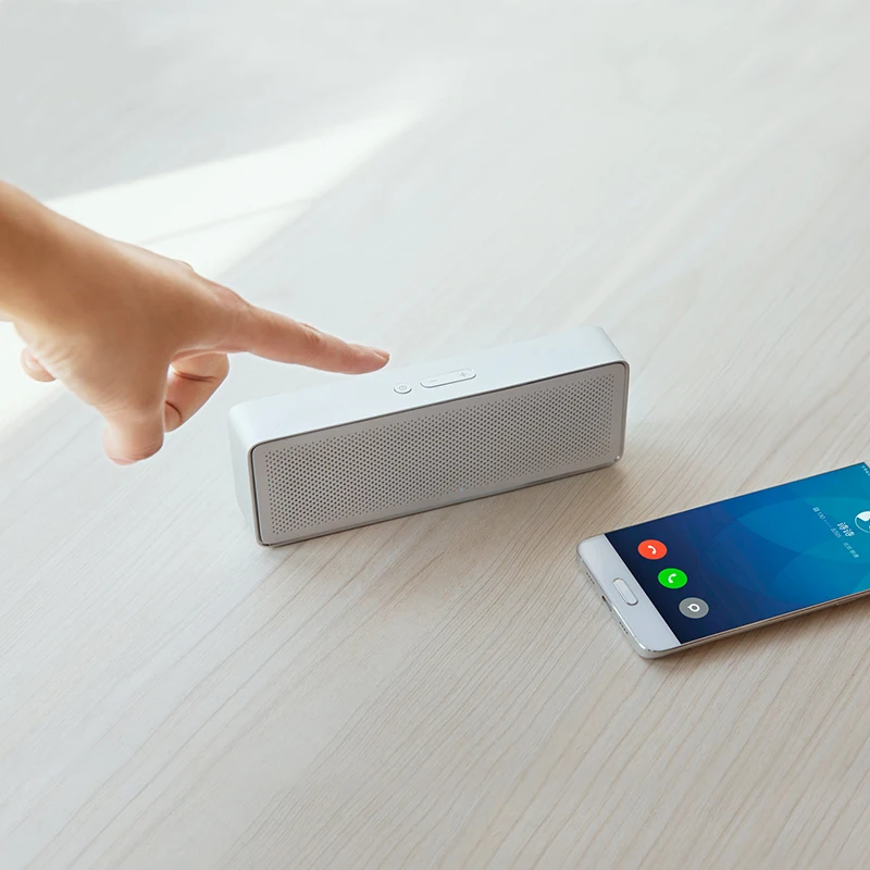 Оригинальный Xiao mi Bluetooth динамик квадратная коробка 2 беспроводной громкий ni