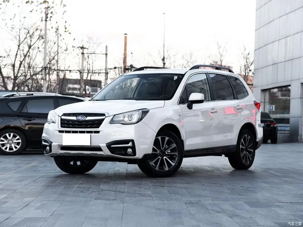 Перекладина подходит для Subaru Forester- черный крест бар стойки для крыши автомобиля