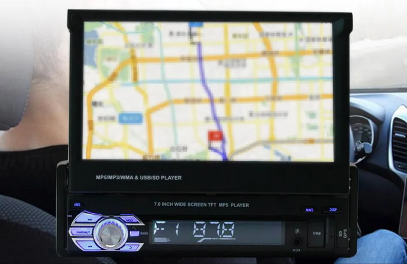 Gps сзади камеры для выбора 1 din 7 дюймов автомобиля Радио Bluetooth MP4 MP5 плеер стерео FM USB TF AUX видео touch screenMirror ссылка автомагнитола магнитола