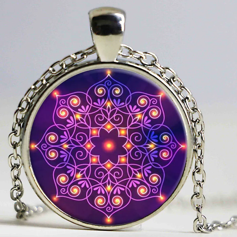 Ожерелья из хны ручной работы для йоги ювелирные изделия Индии ожерелье с