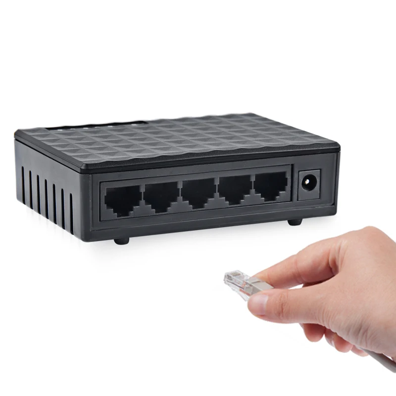 Easyidea LAN сетевой коммутатор 5 Порты ethernet-коммутатор-концентратор 10/100 м Desktop быстрой