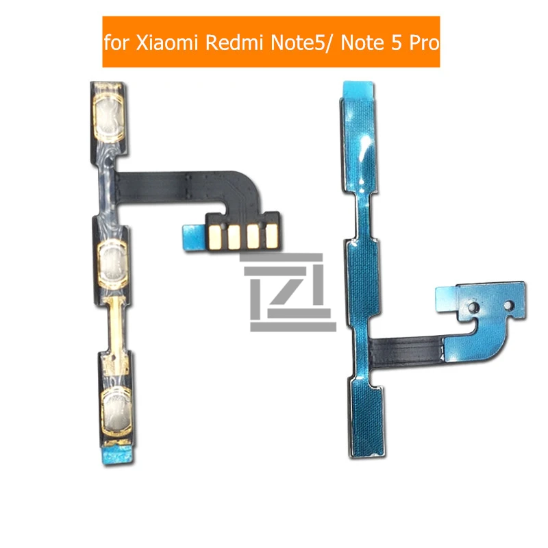 Гибкий кабель питания для Xiaomi Redmi Note 5 Pro переключатель громкости ВКЛ./ВЫКЛ.