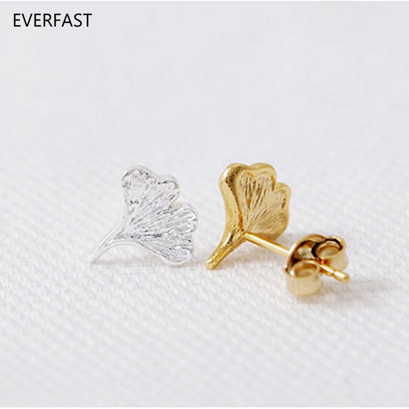 1 пара женские серьги в виде гинкго билоба | Украшения и аксессуары