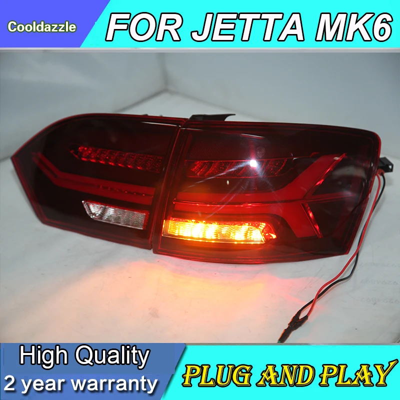 Светодиодный задний фонарь для Volkswagen Jetta MK6 Sagitar 2011 2012 2013 2014 года AUDI стиль
