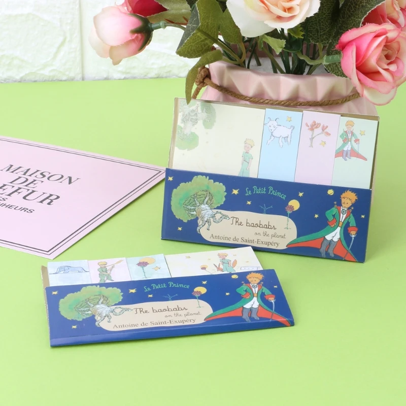 

Cute Kawaii Cartoon Little Prince Memo Pad Sticky Note Paper Korean Stationery Planner Stickers Notepads