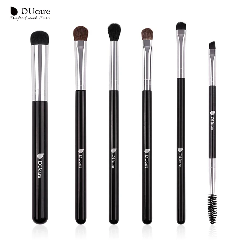 DUcare 6 шт. набор кистей для теней Preofessional кисти красота макияжа глаз эфирные кисть