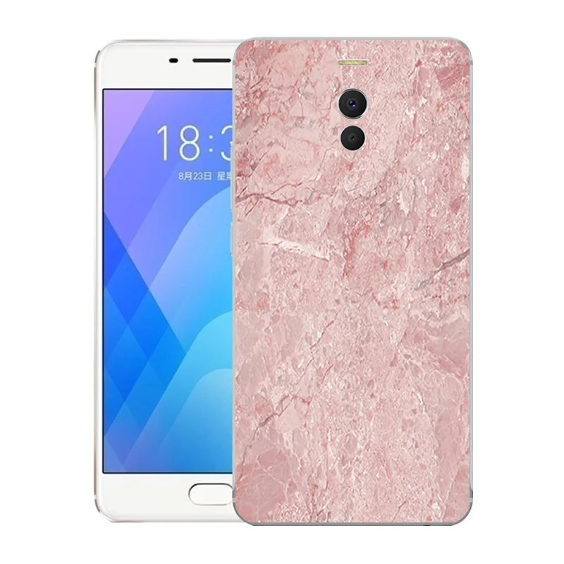 Чехол для телефона s Meizu M6 Note чехол с мраморным принтом задняя крышка прозрачные