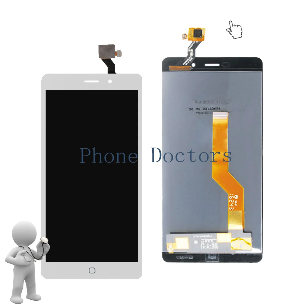 5 ''сенсорный экран дигитайзер стекло + ЖК-дисплей в сборе для Elephone P9000 LTE / Lite 100%