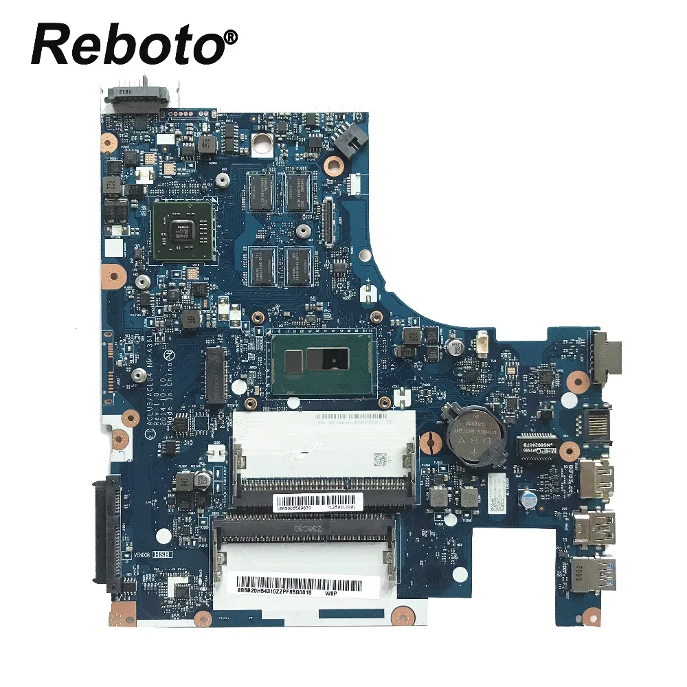 Для Lenovo G50-80 материнская плата для ноутбука с SR1EK I3-4005 CPU ACLU3/ACLU4 NM-A361 DDR3L 5B20H54310 MB 100%