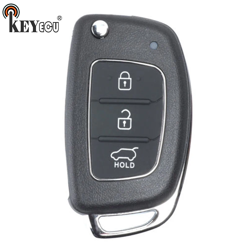 KEYECU 5x XNHY04EN (английская версия) XHORSE для hyundai style Универсальный 3 кнопочный