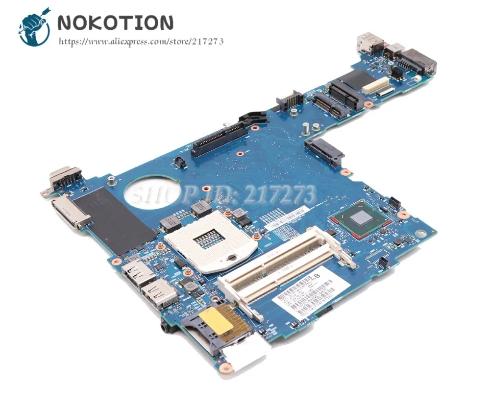 

NOKOTION 651358-001 Laptop Motherboard For HP Elitebook 2560P MAIN BOARD QM67 GMA HD3000 DDR3
