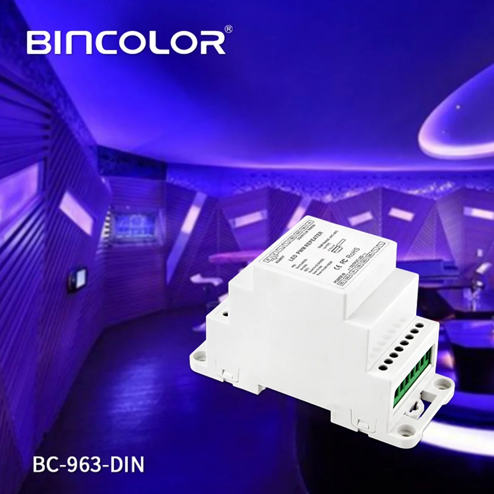 BC-963-Din din-рейка Тип 3CH Led усилитель мощности DC5V-Dc24V вход | Лампы и освещение