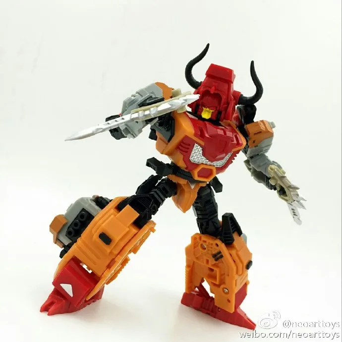 Модельные фанаты в наличии neoart toys ko MMC робот трансформер Predaking Tantrum Rhino bison