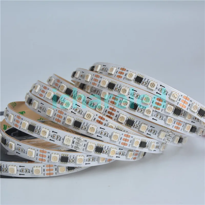 5 м WS2811 60 Светодиодный s/m Белый Дов черный 5050 RGB полноцветный цвет мечты IP20