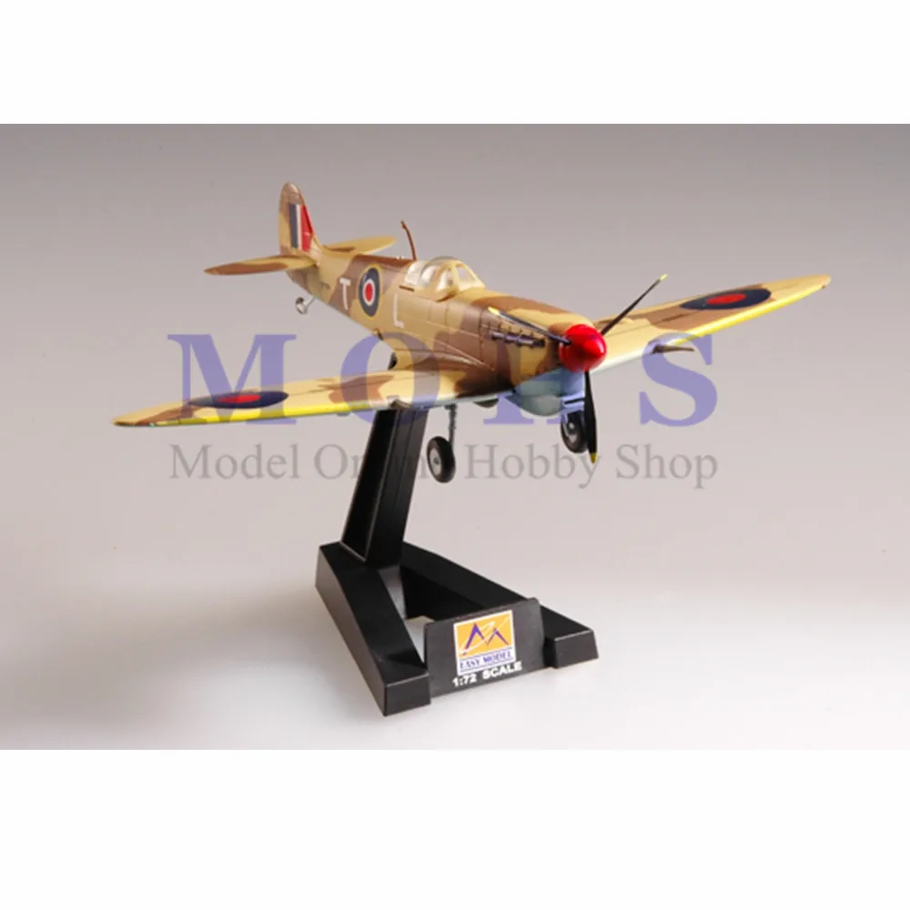 Простые модели 37218 1/72 собранные весы готовые для самолетов WW II Warbird Spitfire Mk VB/TROP RAF