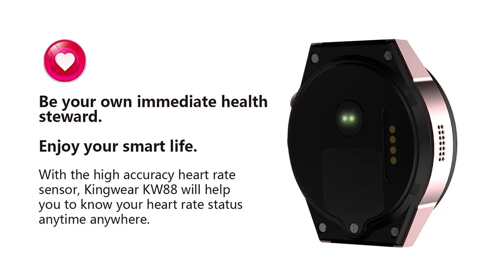 Смарт-часы Kingwear KW88 gps Bluetooth WiFi 3g Android фитнес-трекер сердечного ритма Смарт-часы PK samsung gear S3 lem5 a9