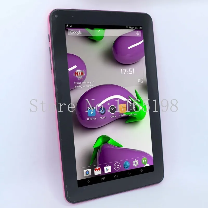 Glavey четырехъядерный ПК планшеты 9 дюймов Android 4 Allwinner A33 2 Двойная камера WIFI bluetooth g