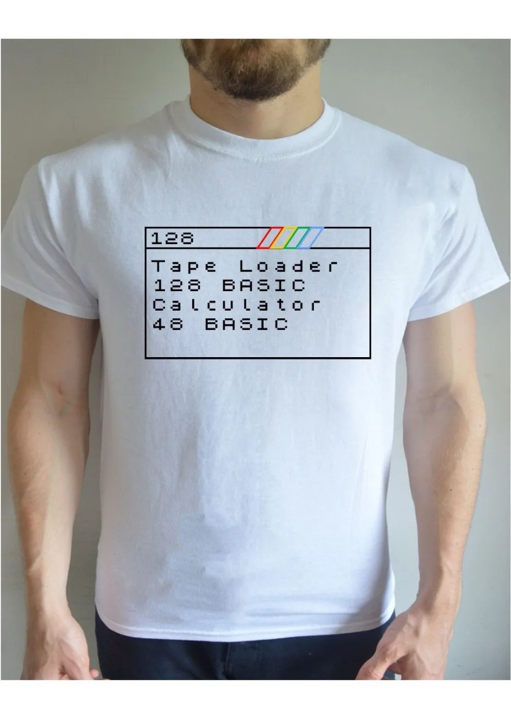 

Funny Printed T Shirt Zx Spectrum 80S Computer Retro Geek Birthday Gift 2019 New Short Sleeve Men 100 % Cotton Custom Tee Shirts