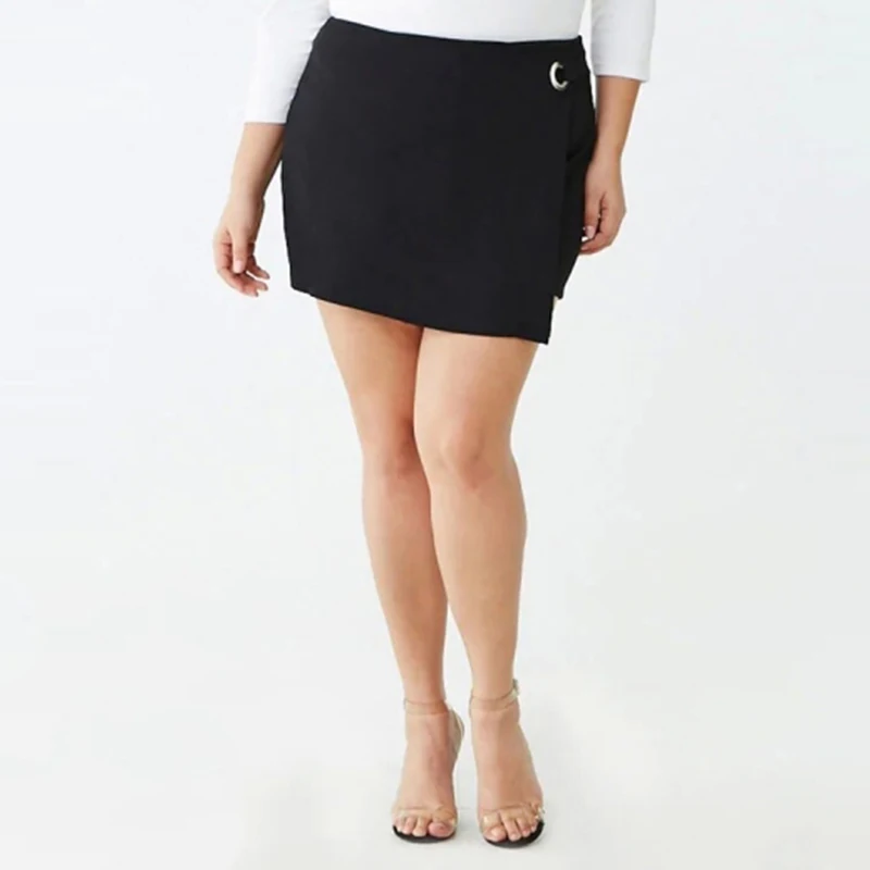 

Office Style Shorts Plus Size 6xl 7xl 2019 Summer Shorts Women Bandage High Waist Shorts Big Sizes Pantalon Corto Mujer Verano