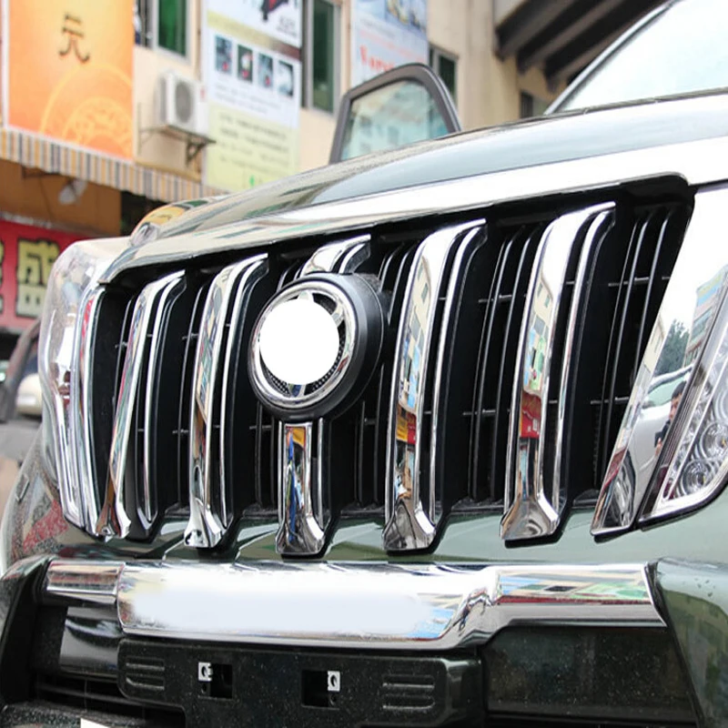 6 шт. автомобильные аксессуары для toyota LAND CRUISER PRADO FJ150 150 2014 2015 ABS Хромированная