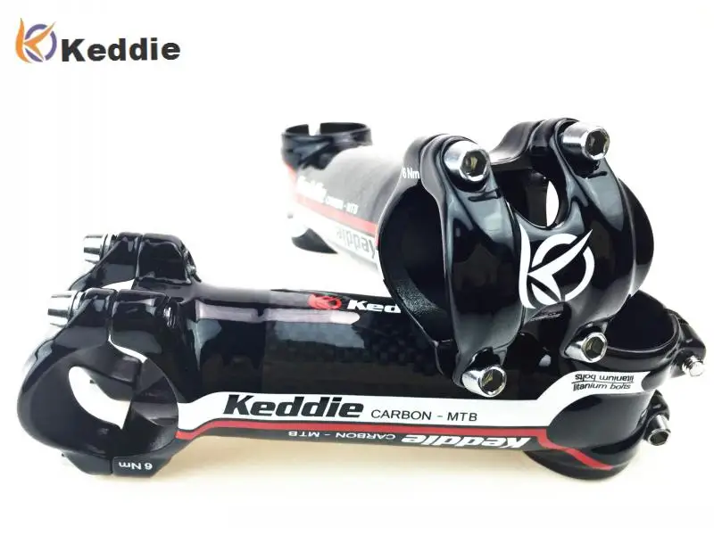 Keddie красный сплав + 3k Углеродное волокно шток горного велосипеда stem60/70/ 80 /90/ 100 /110