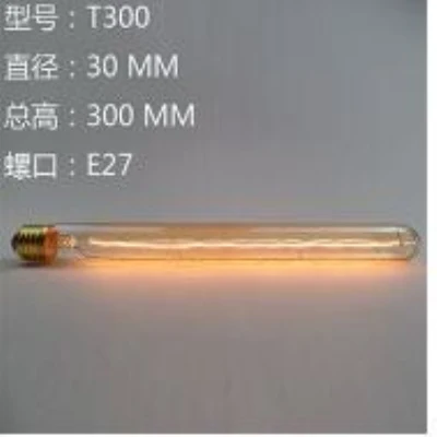 Ретро Edison led светильник лампочка E27 220 В 40 Вт ST64 G95 T185 T300 лампа накаливания ампулы лампы Винтаж Эдисон лампы - Испускаемый цвет: K