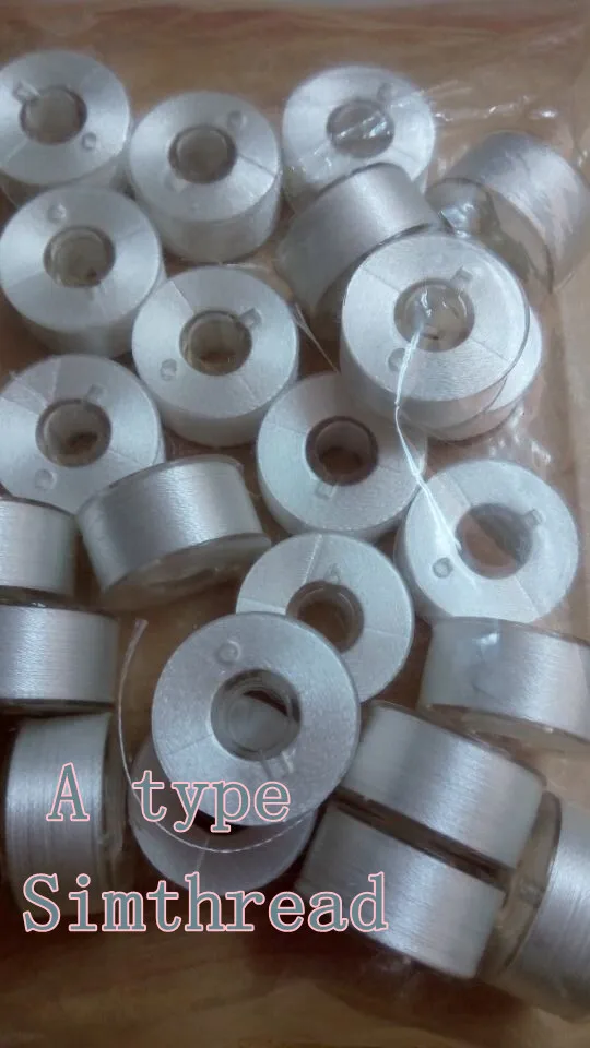 Нить для вышивки Simthread 63 brother цвета 500 м нить из полиэстера и завиток шлицевая