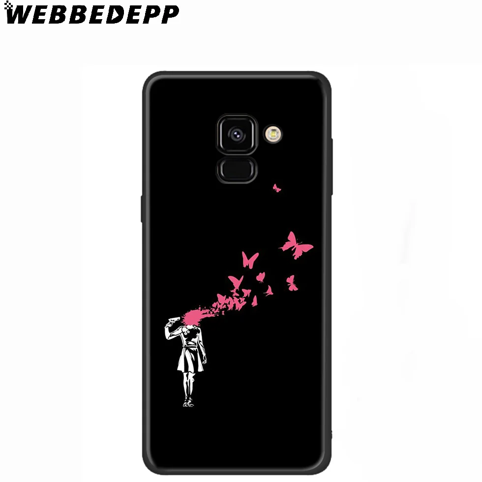 Стиль сердце астронавт аниме мягкий чехол для Samsung Galaxy A10 A30 A40 A50 A60 A70 M10 M20 M30 M40 Note 8 9