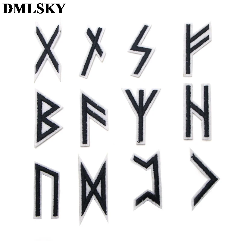 DMLSKY 24 шт./компл. искусственная железная нашивка на патчи с аппликацией мультяшный