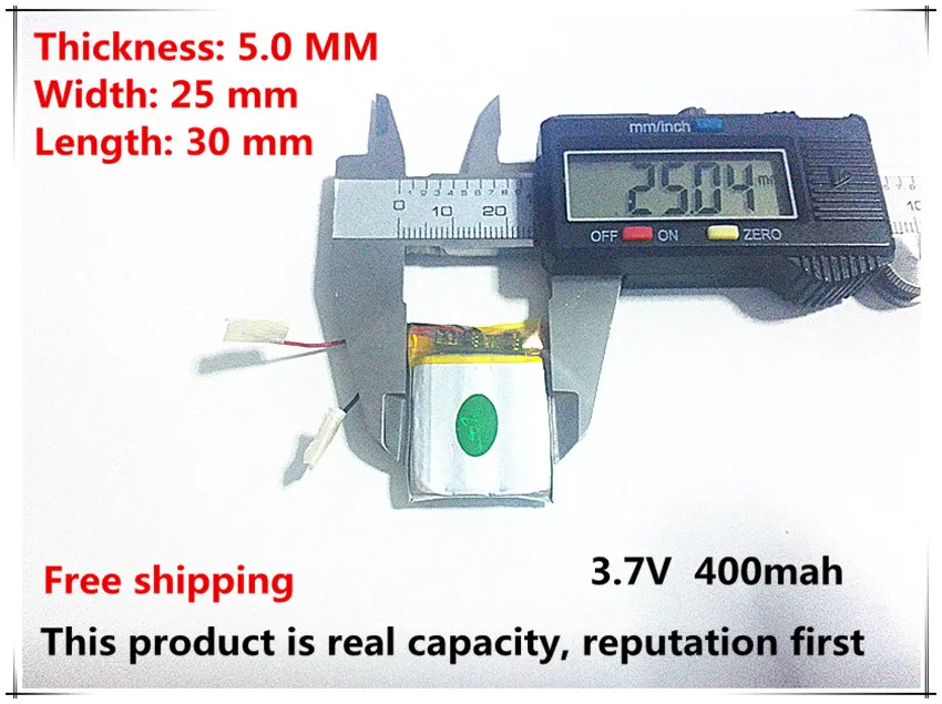 3,7 V литий-полимерный аккумулятор 052025 502025 180 мА/ч, MP3 MP4 MP5