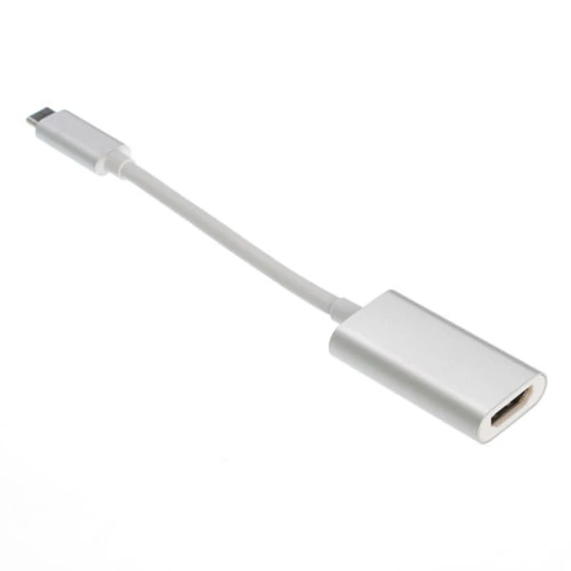 4K Ультра HD USB 3 1 USB-C Тип C на HDMI-Совместимость-F-адаптер HDTV Dongle кабель адаптер