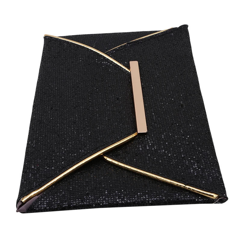 

Envelope Clutch Ladies Sparkling Dazzling Bag Flash Film Banquet Bag Elegant Ladies Evening Party Bag Large Capacity Wallet