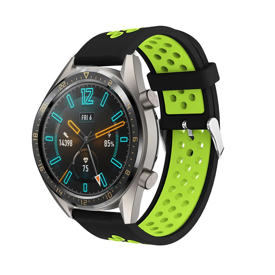 Ремешок силиконовый для HUAWEI WATCH GT honor magic dream Воздухопроницаемый спортивный
